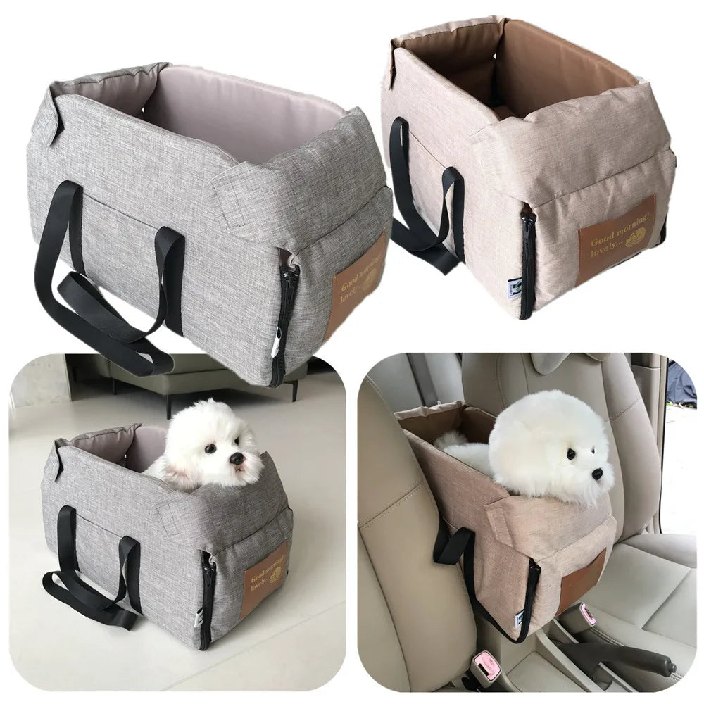 Cozy Car Pet Travel Bed
