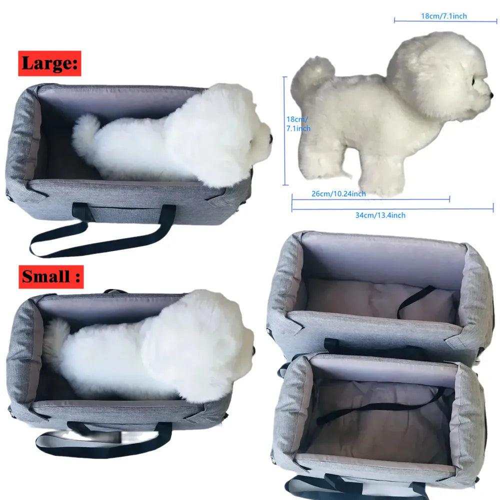 Cozy Car Pet Travel Bed