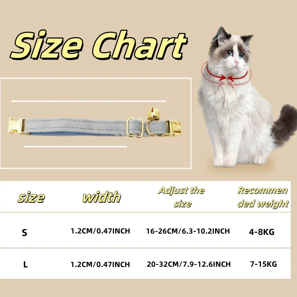 Chic Velvet Cat Collar