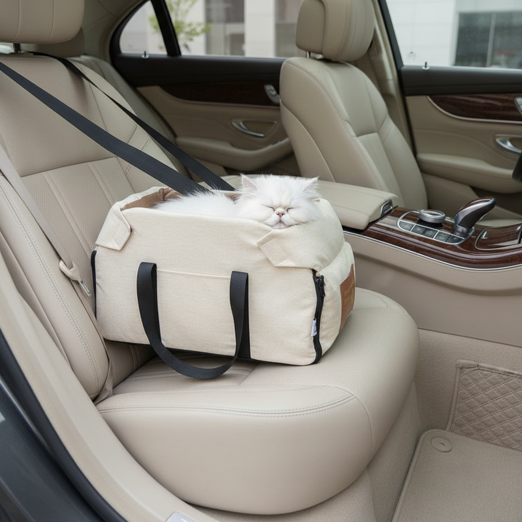 Cozy Car Pet Travel Bed