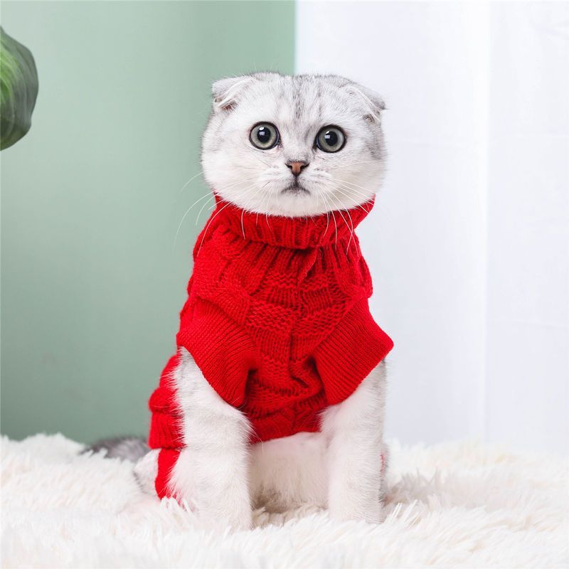 Catmosphere™  Grandma’s Knitted Cat Sweater