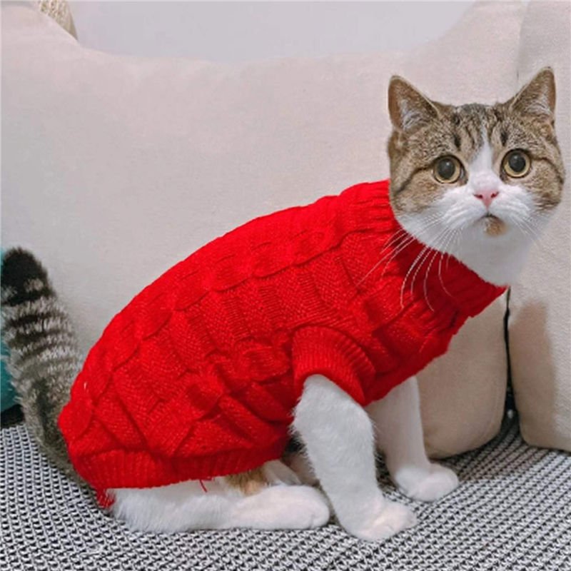 Catmosphere™  Grandma’s Knitted Cat Sweater