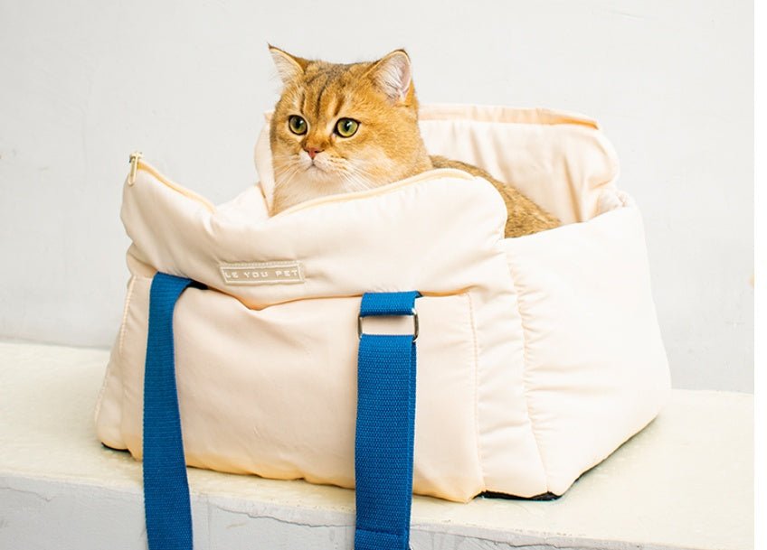 Catmosphere™ Peach Skin Velvet Cat Carrier