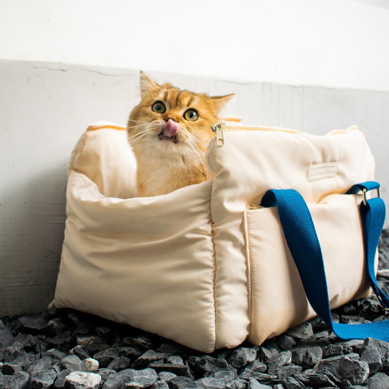 Catmosphere™ Peach Skin Velvet Cat Carrier