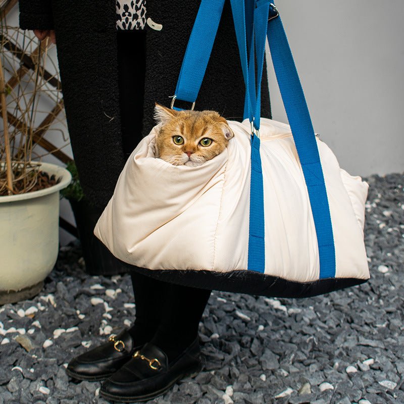 Catmosphere™ Peach Skin Velvet Cat Carrier