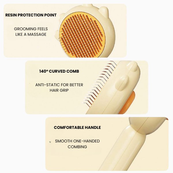 Catmosphere™  Self-Cleaning Grooming Brush